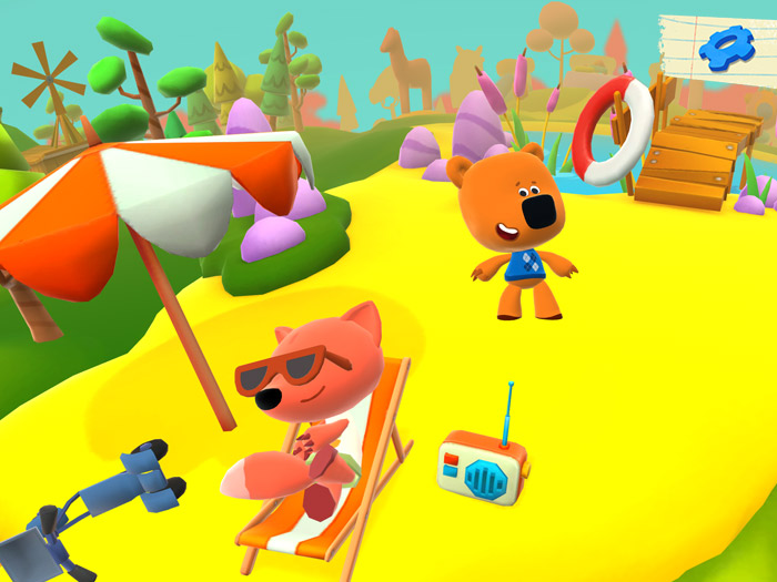 Screenshots from the game Be-be-bears