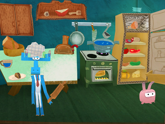 Screenshots from the game Paper Tales
