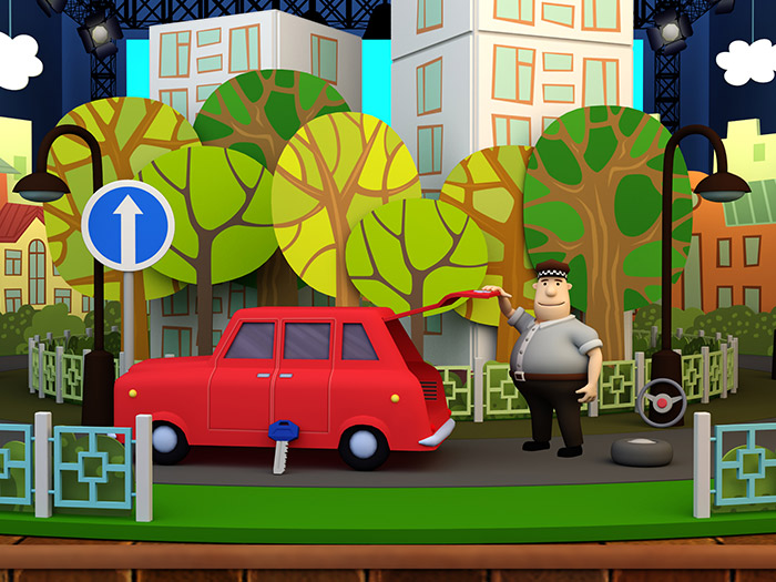 Screenshots from the game Paper Tales